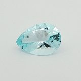 9.13 ct Pear Blue Natural Aquamarine