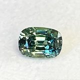 1.59 ct Cushion Green Natural Sapphire