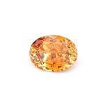 1.39 ct Oval Orange Natural Sapphire