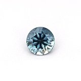 1.02 ct Round Green Natural Sapphire