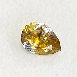 1.52 ct Pear Yellow Natural Sapphire