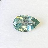 1.23 ct Pear Green Natural Sapphire