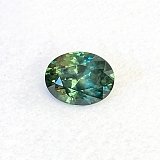 1.82 ct Oval Green Natural Sapphire