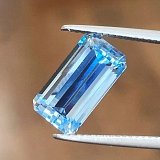 4.07 ct Emerald Blue Natural Aquamarine