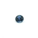 0.53 ct Round Blue Natural Sapphire