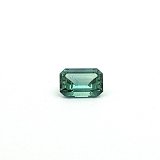 0.67 ct Emerald Blue Natural Sapphire