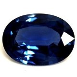 1.14 ct Oval Blue Natural Sapphire