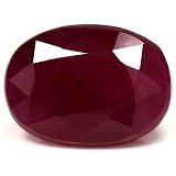 4.65 ct Oval Red Natural Ruby