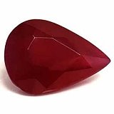 1.02 ct Pear Red Natural Ruby