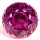 1.39 ct Round Pink Natural Sapphire