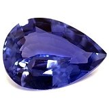 2.12 ct Pear Blue Natural Sapphire