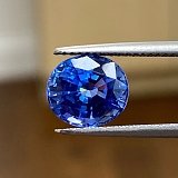 3.68 ct Oval Blue Natural Sapphire
