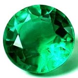 2.36 ct Round Green Natural Emerald