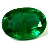 3.81 ct Oval Green Natural Emerald