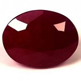 3.26 ct Oval Red Natural Ruby