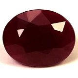 4.47 ct Oval Red Natural Ruby