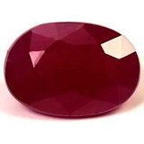 2.13 ct Oval Red Natural Ruby
