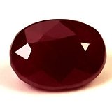 4.13 ct Oval Red Natural Ruby