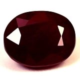 5.93 ct Oval Red Natural Ruby