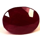 6.22 ct Oval Red Natural Ruby