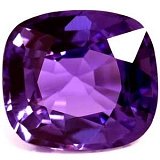 1.87 ct Cushion Purple Natural Sapphire