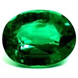 4.58 ct Oval Green Natural Emerald