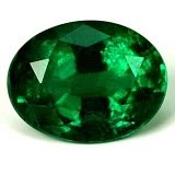 1.50 ct Oval Green Natural Emerald