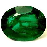 2.47 ct Oval Green Natural Emerald