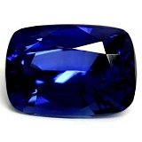 4.05 ct Cushion Blue Natural Sapphire