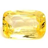 2.27 ct Cushion Yellow Natural Sapphire
