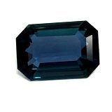 1.25 ct Emerald Blue Natural Sapphire
