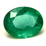 3.12 ct Oval Green Natural Emerald