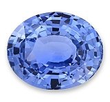 3.52 ct Oval Blue Natural Sapphire