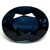 2.66 ct Oval Blue Natural Sapphire