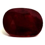 5.18 ct Cushion Red Natural Ruby
