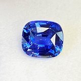 5.50 ct Cushion Blue Natural Sapphire