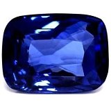 4.01 ct Cushion Blue Natural Sapphire