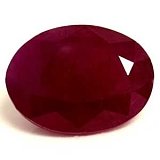 2.21 ct Oval Red Natural Ruby