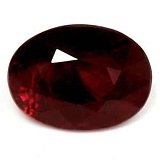 0.82 ct Oval Red Natural Ruby