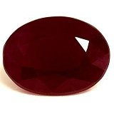 1.57 ct Oval Red Natural Ruby