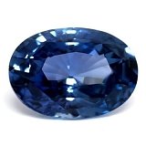 1.56 ct Oval Blue Natural Sapphire