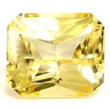2.02 ct Emerald Yellow Natural Sapphire