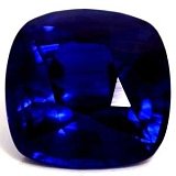 2.52 ct Cushion Blue Natural Sapphire
