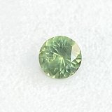 1.45 ct Round Green Natural Sapphire