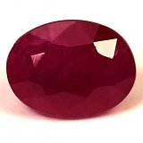 2.26 ct Oval Red Natural Ruby