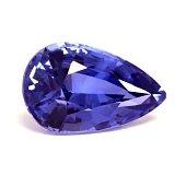 1.03 ct Pear Blue Natural Sapphire