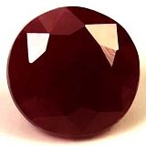 1.76 ct Round Red Natural Ruby