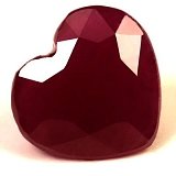 3.01 ct Heart Red Natural Ruby