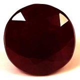 1.79 ct Round Red Natural Ruby