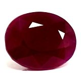 3.56 ct Oval Red Natural Ruby